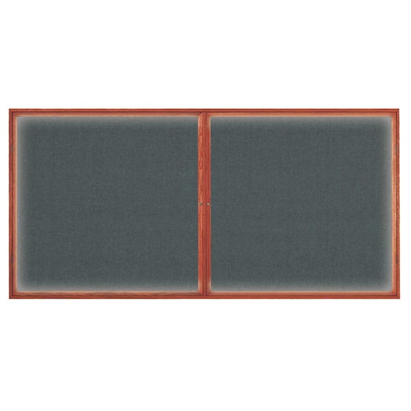 Open Faced Traditional Corkboard, 12x36"